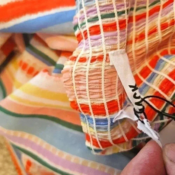 NEW! Jack by BB Dakota/Multi-color Tiered Maxi Dress/ Size XS - Picture 12 of 14